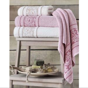 100% Cotton Bathroom Towel Set